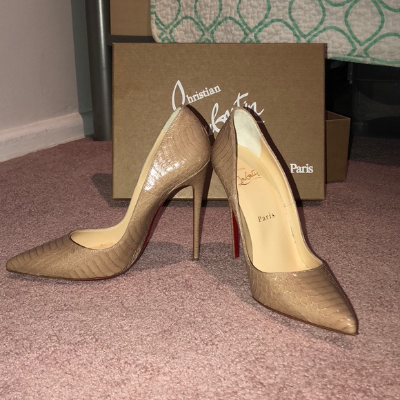 Christian Louboutin Shoes - Christian Louboutin 120 mm Watersnake Pigalle